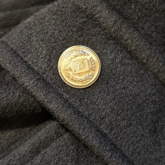 Karl Lagerfeld Military Wool Coat Size S - Picture 6 of 8